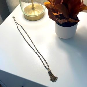 LOFT Grey and Gold necklace